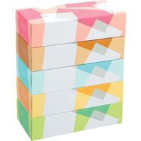 【アウトレット】ティッシュペーパー　200組　5箱入　オリジナルティッシュ　カインドアフターヌーン　1パック（5箱入）　アスクル　【終売品】 オリジナル