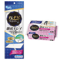 エリエール キレキラ！ フロアワイパー（フローリングワイパー）徹底キレイセット 本体 1個 + ドライシート 1パック(20枚入) 大王製紙