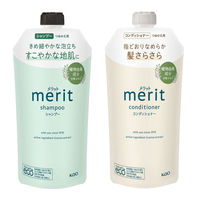 メリット シャンプー＆コンディショナー 詰め替えセット 320ml 花王