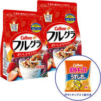 【ポテトチップス１袋付き！フルグラ２袋セット】カルビー　フルグラ徳用800g×2袋＋ポテトチップスうすしお味60g×１袋　お得セット