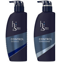 h&s プロシリーズ（エイチアンドエス）コントロール シャンプー  350ml＋コンディショナー 350g ポンプセット P&G