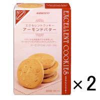 【アウトレット】ヤマザキビスケット　エクセレントクッキー　＜アーモンドバター＞　1セット（18枚：9枚入×2箱）