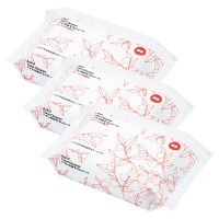 【アウトレット】旧品 アスクル トイレのおそうじシート オレンジの香り 1セット（12枚入×3個）【そのまま使えるファスナー付き】 オリジナル