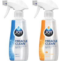 【2種でお得】ジョイ JOY ミラクルクリーン泡スプレー 微香タイプ＆フレッシュシトラス 本体 300ml 1セット（2個入） 食器用洗剤 P＆G