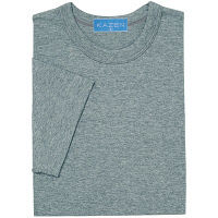 KAZEN（カゼン） Tシャツ チャコールグレー M 233-32 1着（直送品）