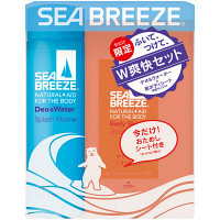シーブリーズ デオ＆ウォーター スプラッシュマリンの香り 160ml + ボディシート（せっけんの香り）3枚付き ファイントゥデイ