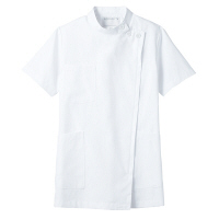 住商モンブラン レディス医務衣（ケーシージャケット） ナースジャケット 医務衣 医療白衣 半袖 白 3L 72-362（直送品）