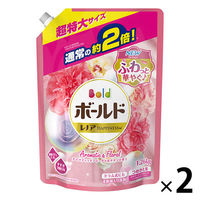 【アウトレット】ボールド アロマティックフローラル&サボンの香り 詰め替え 超特大 1.26kg 1セット（2個：1個×2） 洗濯洗剤 P&G