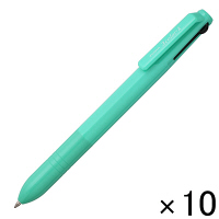 【アウトレット】ゼブラ　3色ボールペン　3Color-K　ブルーグリーン　1箱（10本入）