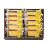 WA・BI・SA 焦がしざらめカステラ10個 三越の贈り物