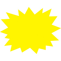 ササガワ タカ印 ケイコーカード 爆発型 小レモン 14-3905 1箱（30枚入×5冊）（取寄品）
