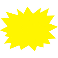 ササガワ タカ印 ケイコーカード 爆発型 大レモン 14-3915 1箱（30枚入×5冊）（取寄品）