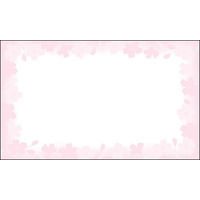 ササガワ タカ印 カード 花枠 名刺サイズ 16-1710 1箱（30枚入×5冊）
