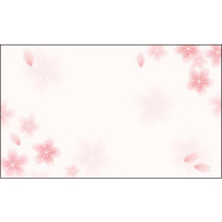 ササガワ タカ印 カード 桜 名刺サイズ 16-1726 1箱（30枚入×5冊）（取寄品）