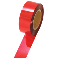 ササガワ メッキテープ 赤 50×200m 40-4476 1個袋入（取寄品）