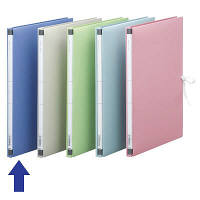 セキセイ　のびーるファイル　エスヤード　PP製　A4タテ　ネイビー　E-1250-15