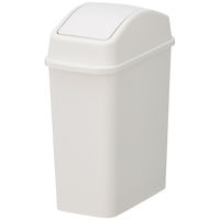 アンブラ スキニーカン 7.5L ゴミ箱 ホワイト WH 1個 デスクサイド
