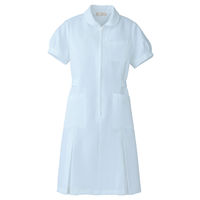 アイトス パフスリーブワンピース（女性用） 861337-007 サックス 3L 医療白衣（ナース服）（直送品）