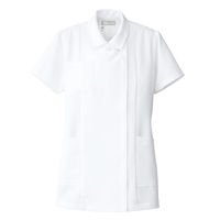 アイトス サイドチュニック（女性用） 861346-001 ホワイト 3L 医療白衣 ナースジャケット（直送品）