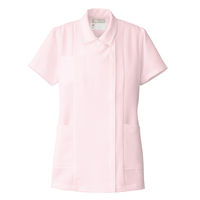 アイトス サイドチュニック（女性用） 861346-060 ピンク 5L 医療白衣 ナースジャケット（直送品）