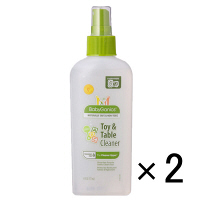 【アウトレット】BaybyGanics（ベビガニックス） トイ＆ハイチェアークリーナー ミニ 無香料 本体 177mL 1セット(2本入) イーオクト