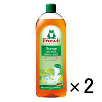 【アウトレット】フロッシュ　食器用洗剤　オレンジ　詰替1000ml　1セット（2本入）