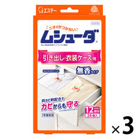 ムシューダ1年間有効　引出・衣装ケース用　1セット（72個：24個入×3箱）