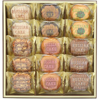 ロシアケーキ15個　１箱(１５個入) 中山製菓