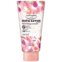 【アウトレット】ソフティモ ナチュサボン フェイスウォッシュ なめらかモイスト 130g コーセーコスメポート
