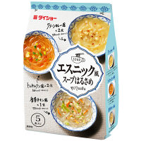 インスタント　エスニック風スープはるさめ(香草チキン風・トムヤムクン風・グリーンカレー風)　1袋（5食入）　ダイショー
