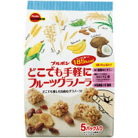 ブルボン　どこでも手軽にフルーツグラノーラ5P　200ｇ（40ｇ×5袋）