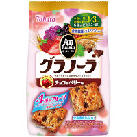 東ハト　オールレーズングラノーラ　チョコ＆ベリー味　1セット（3袋入）