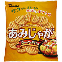 東ハト　あみじゃが　ジャーマンポテト味　58g　1セット（3袋入）