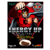 【アウトレット】ハチ食品　エナジーアップ　パワービーフカレー　1個（200g）