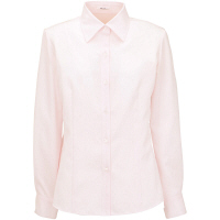 ボンマックス 長袖ブラウス ピンク 11号 RB4136-9-11 1着（直送品）