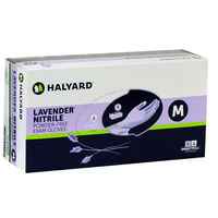 ハリヤード HALYARD 検査検診用 ラベンダーニトリルグローブ パウダー