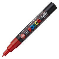ポスカ 極細 赤 PC1M.15 水性マーカー 三菱鉛筆（uni）