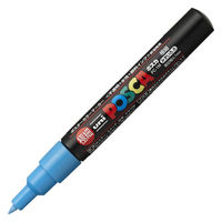 ポスカ 極細 水色 PC1M.8 水性マーカー 三菱鉛筆（uni）
