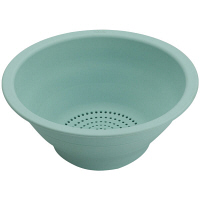 使用不可【アウトレット】KOKKi　シリコーン　水切りザル　アイスミント　1個