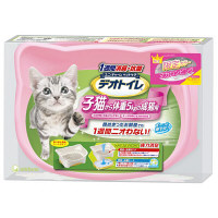 デオトイレ　子猫から体重5kgの成猫用　マカロンピンク　1個　ユニ・チャーム