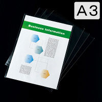 コレクト 透明ポケット ＣＦー３３０ Ａ３用 3パック(30枚入) （直送品