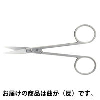 アイリス剪刀（眼科用/曲（反）/115mm） B034-0477 1本 日本フリッツ