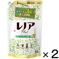 【アウトレット】レノアプラスフレッシュグリーンつめかえ用　超特大サイズ　1セット（2個：1個×2）