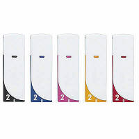 イメーション　USBメモリ　5色限定モデル　暗号化　2GB　UFDASKUE2GX5M　1パック（5個入）