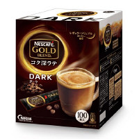 【アウトレット】【スティックコーヒー】ネスレ日本 ネスカフェ ゴールドブレンド コク深ラテ ダーク 1箱（100本入）