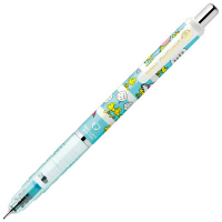 デルガード0.3mm　スヌーピー　水色　P-MAS89-SN-Q1　1本　ゼブラ