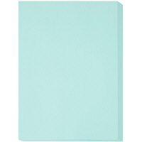 アスクル　カラーペーパー　厚口　ライトブルー　A4　1セット（500枚×4冊入）  オリジナル