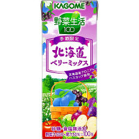 カゴメ　野菜生活100北海道ベリーミックス　200ml　1箱（24本入）