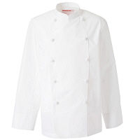 KAZEN（カゼン） コックコート長袖 ホワイト 4L 410-70 1着（直送品）