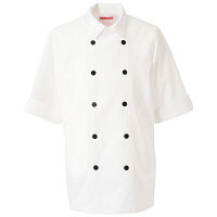 KAZEN（カゼン） コックシャツ ホワイト LL 416-80 1着（直送品）